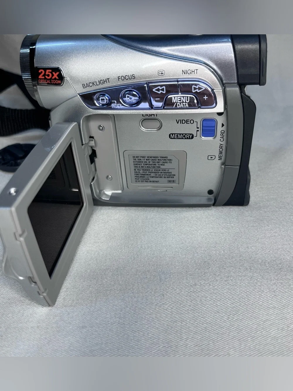 JVC GR-D275U Mini DV Camcorder Tested Working Video Transfer PLEASE READ